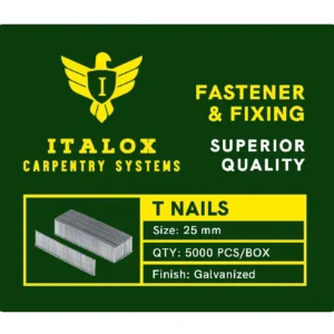 סיכות מסמר 25 ממ (5000 יחידות בחבילה)