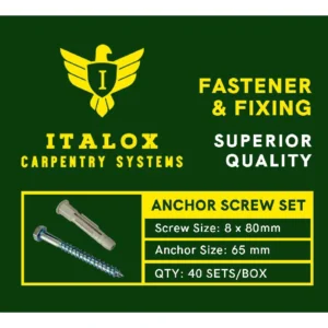 ברגים ודיבלים איכותיים לקירות בלוק ובטון מידה בורג ודיבל 8*80