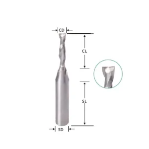 כרסום וקודח בעץ 3.5 ממ