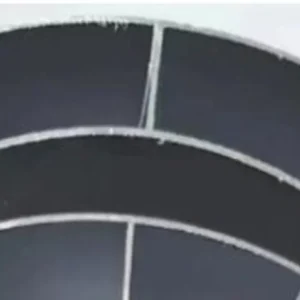 פרופיל באורך 280 סמ עם פינה מתעגלת ברדיוס של 100