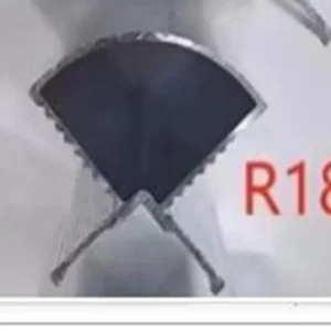 פרופיל לפינה עגולה 18 ממ